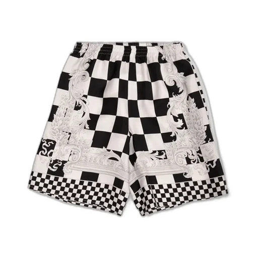 Versace Kids Medusa Printed Elastic Waist Shorts