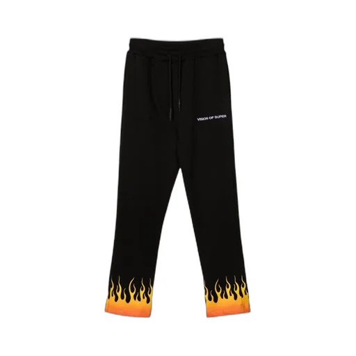 Vision Of Super Flame Detail Trousers