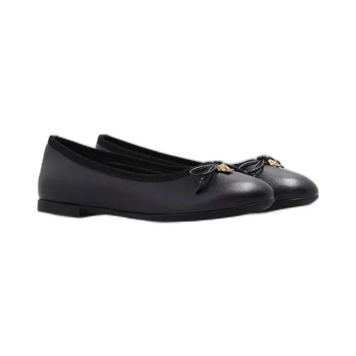 Versace Kids Medusa Stud Ballerinas