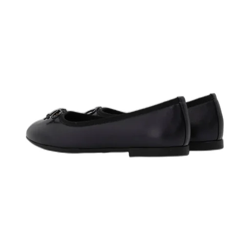 Versace Kids Medusa Stud Ballerinas