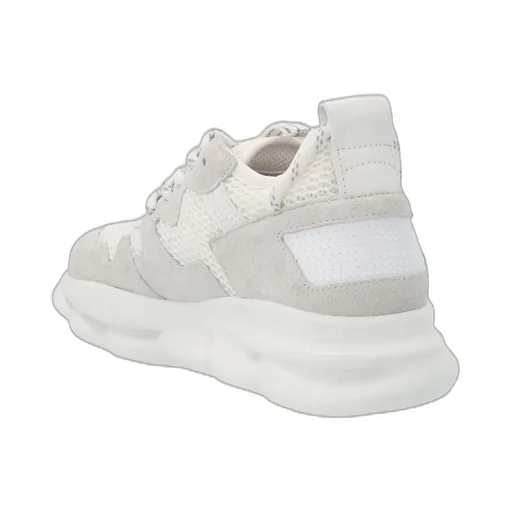 Versace Kids Chain Reaction Lace-Up Sneakers