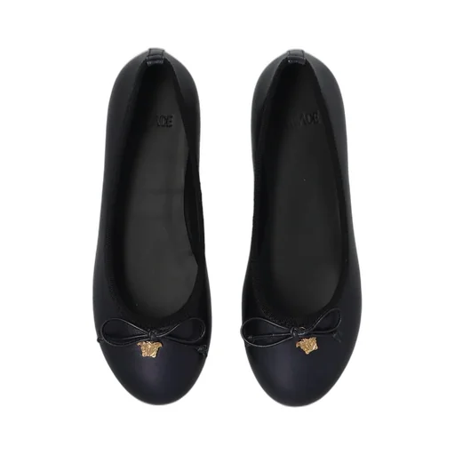 Versace Kids Medusa Stud Ballerinas