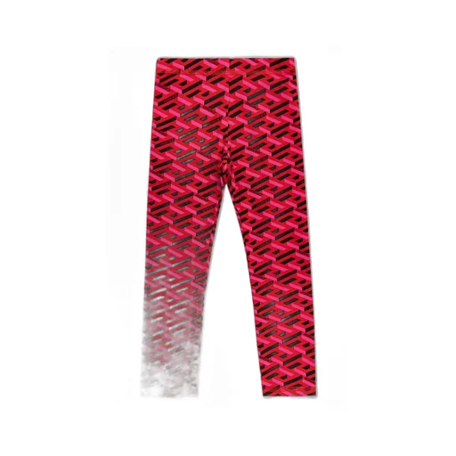 Versace Kids All-Over Printed Leggings