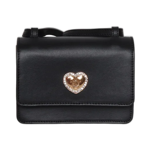 Versace Kids Medusa Head Plaque Strapped Shoulder Bag