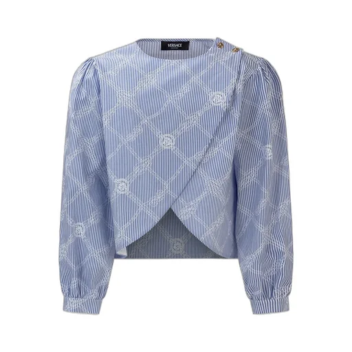 Versace Kids Nautical Medusa Wrapped Shirt