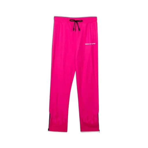 Vision Of Super Flame Detail Tracksuit Pants