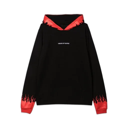 Vision Of Super Flame Accent Hoodie