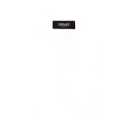 Versace Kids Barocco Short-Sleeved Cropped Shirt