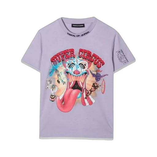 Vision Of Super Kids Tee With Graphic Print