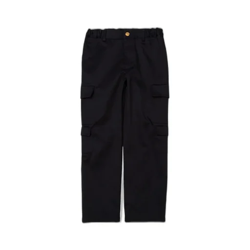 Versace Kids Gabardine Straight-Leg Cargo Trousers