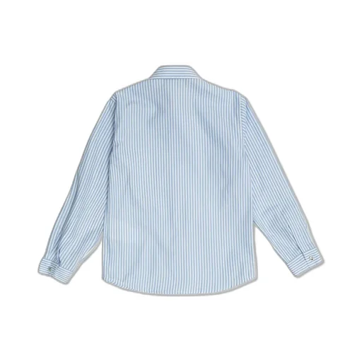 Versace Kids Oxford Striped Shirt