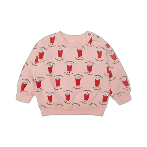 Weekend House Kids Popcorn Pattern Sweatshirt