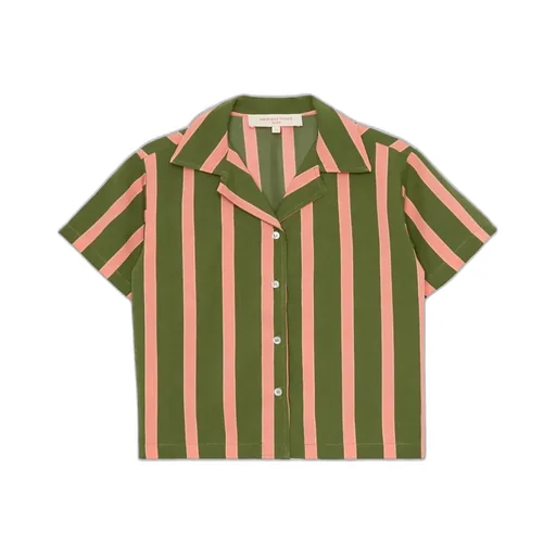 Weekend House Kids Striped Button-Up Shirt