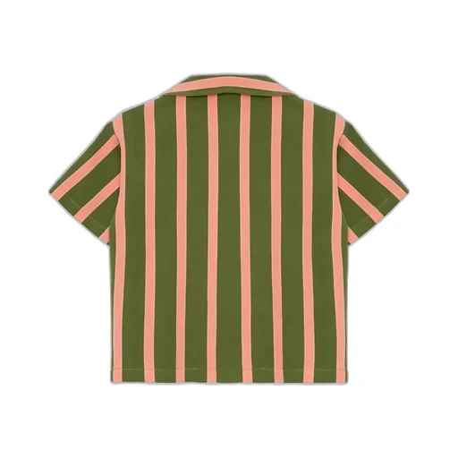 Weekend House Kids Striped Button-Up Shirt