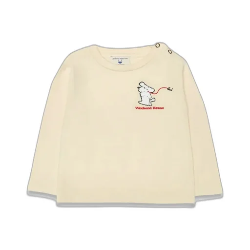 Weekend House Kids Dog Graphic Long Sleeve Tee