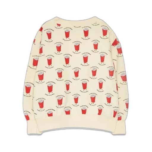 Weekend House Kids Popcorn Pattern Sweatshirt