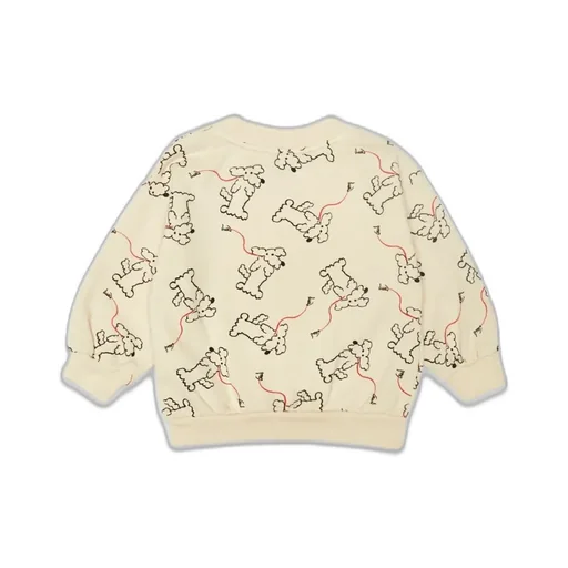Weekend House Kids Puppy Pattern Sweatshirt