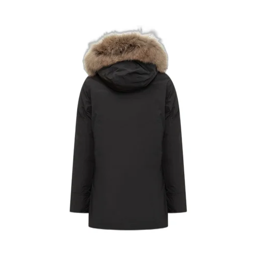 Woolrich Kids Button Detailed Long-Sleeved Parka