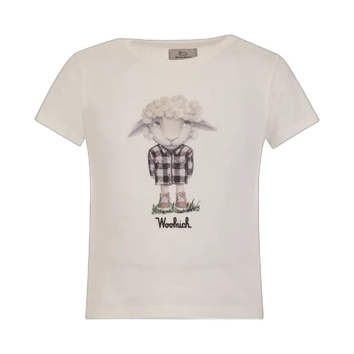 Woolrich Kids Cartoon-Printed Crewneck T-Shirt