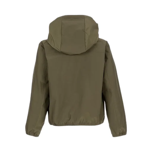 Woolrich Kids Ryker Logo Printed Hooded Jacket