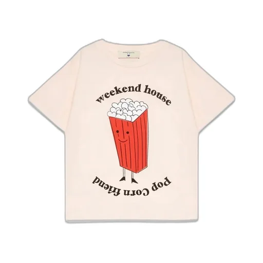 Weekend House Kids Popcorn Graphic Tee
