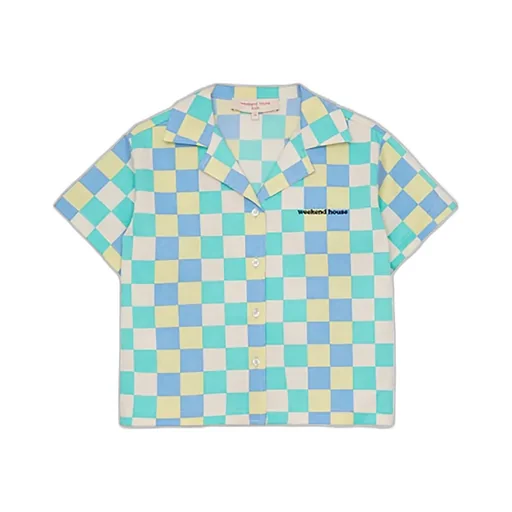 Weekend House Kids Checkered Pattern Shirt