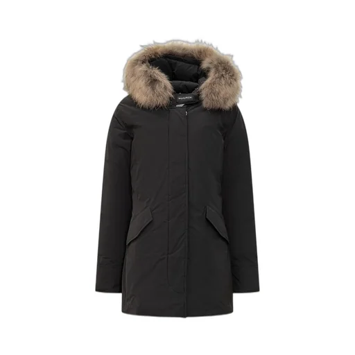 Woolrich Kids Button Detailed Long-Sleeved Parka