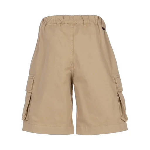 Woolrich Kids Logo-Detailed Belted Waist Cargo Shorts