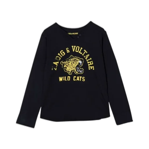 Zadig & Voltaire Kids Long Sleeve Sweater