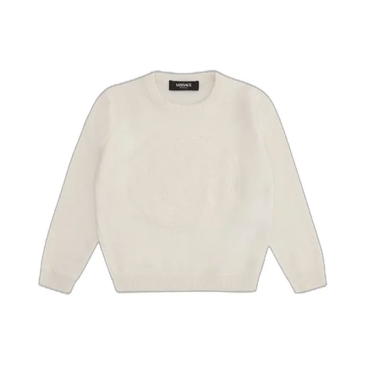 Young Versace Ribbed Crew Neck Knitwear