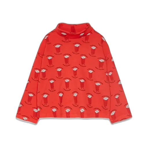 Weekend House Kids Popcorn Pattern Turtleneck