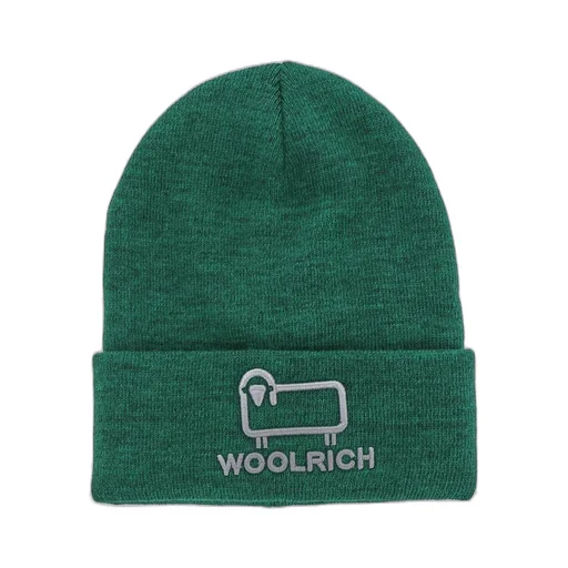 Woolrich Kids Logo-Embroidered Beanie