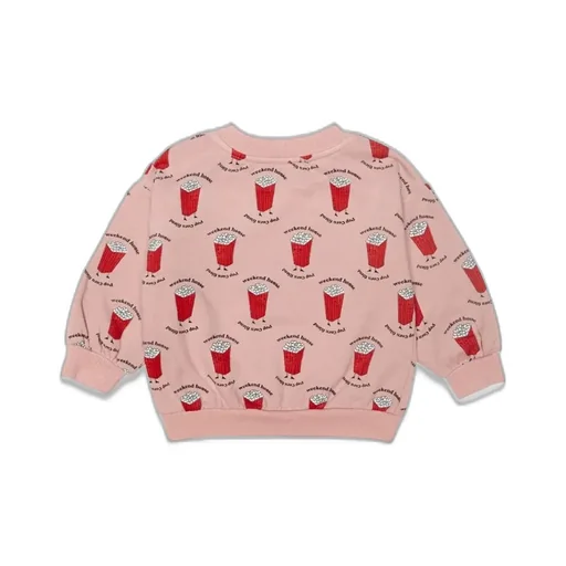 Weekend House Kids Popcorn Pattern Sweatshirt