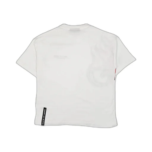 Vision Of Super Kids Flame Printed T-Shirt