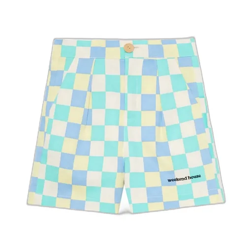 Weekend House Kids Checkered Bermuda