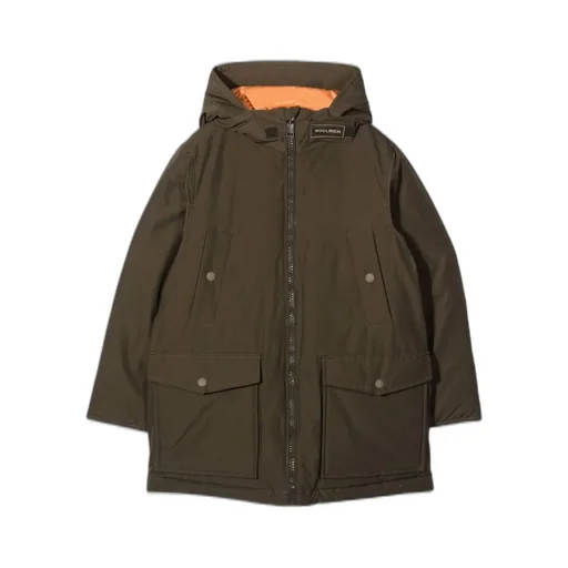 Woolrich Kids Reversible Hooded Parka