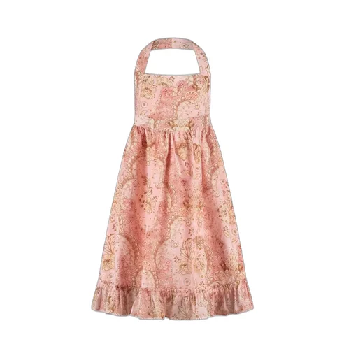 Zimmermann Kids Floral Halter Dress