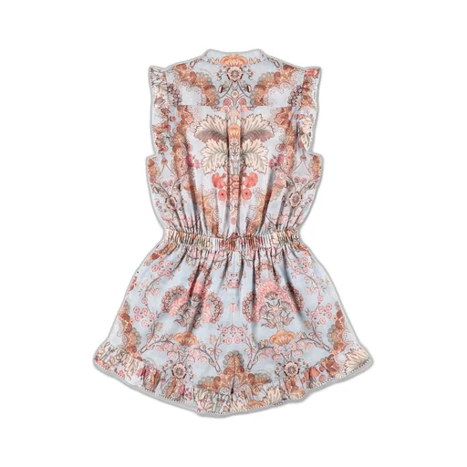Zimmermann Kids Daylight Frill Playsuit