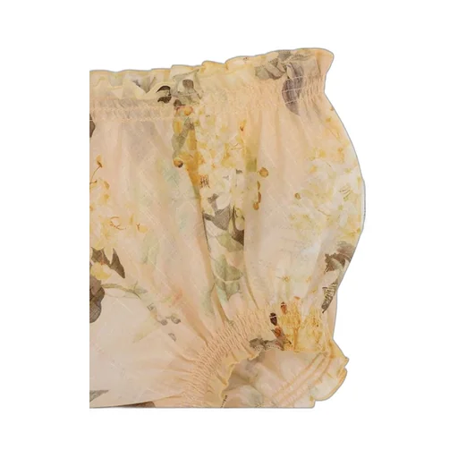 Zimmermann Kids Floral Cotton Shorts