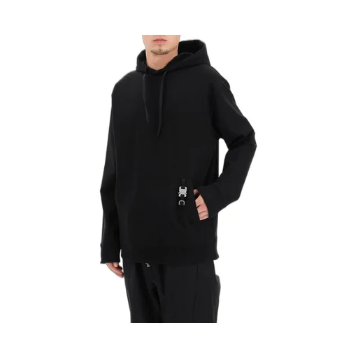 1017 Alyx 9Sm Buckle Detailed Hoodie