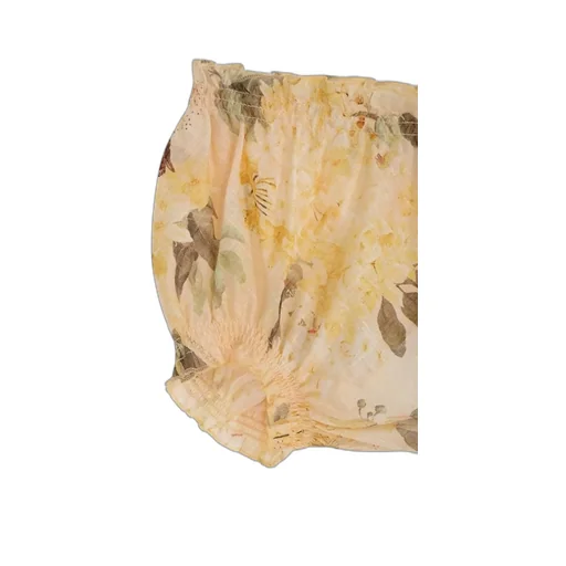 Zimmermann Kids Floral Cotton Shorts