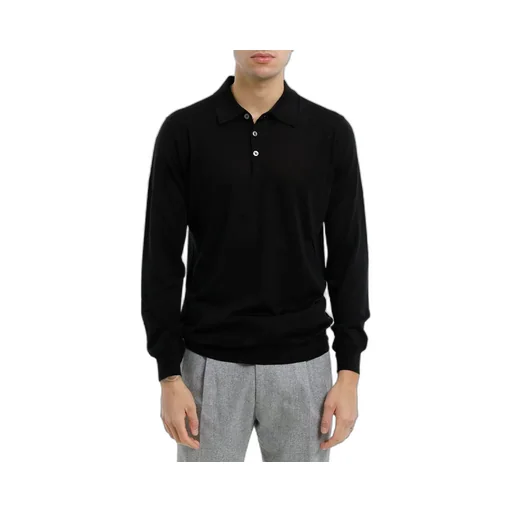 +39Masq Long Sleeved Polo Shirt