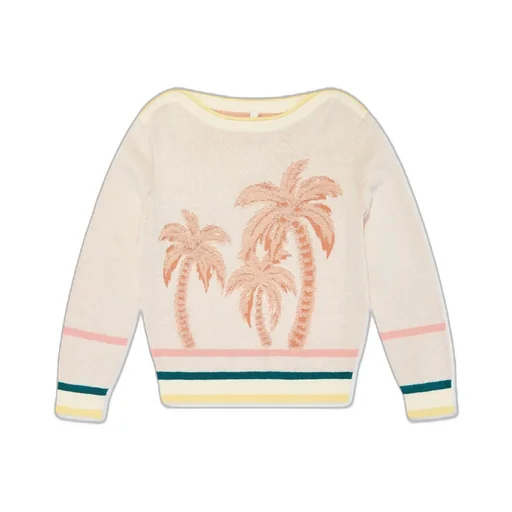 Zimmermann Kids Ottie Jacquard Jumper