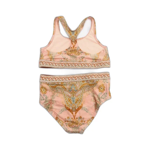 Zimmermann Kids Paisley Printed Wylie Bikini Set