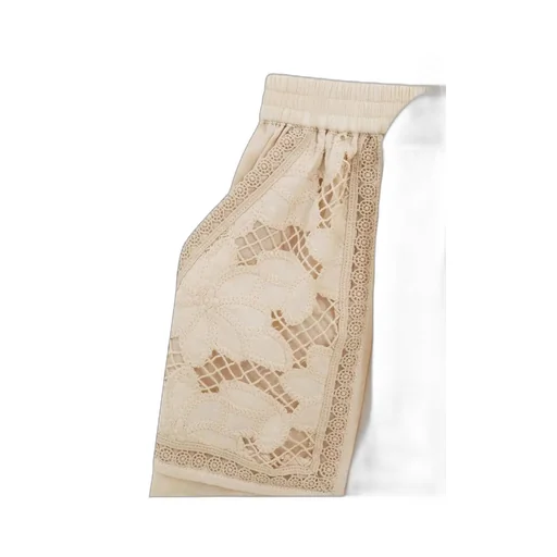 Zimmermann Kids Lace-Trimmed Shorts