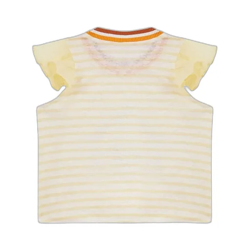 Zimmermann Kids Ruffle-Sleeve Linen Top