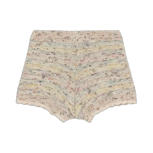 Zimmermann Kids Textured Knit Shorts