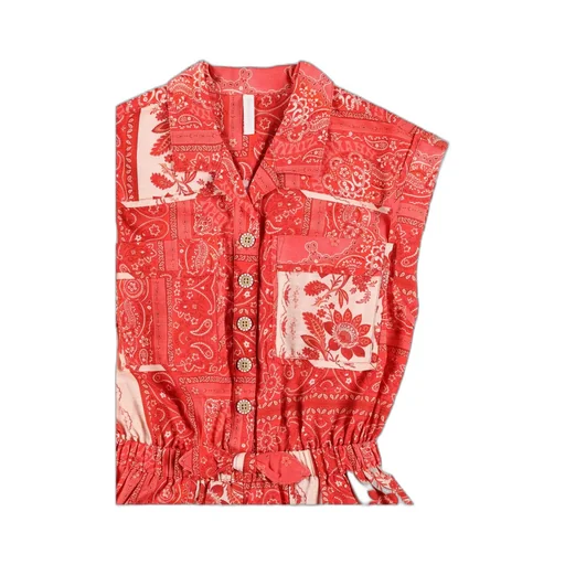 Zimmermann Kids Bandana Print Playsuit