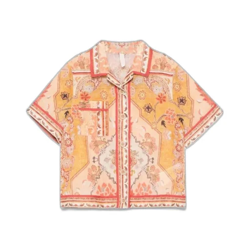 Zimmermann Kids Wylie Pocket Shirt