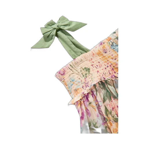Zimmermann Kids Halliday Shirred Top